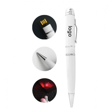 3in1 Thumb Drive Pen with Laser Pointer