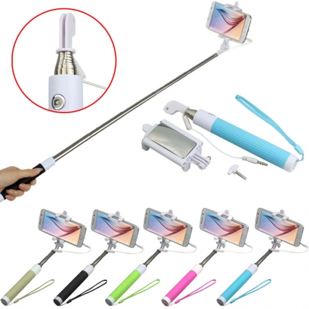 Foldable Selfie Stick with Mirror