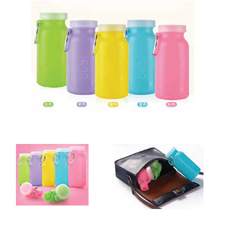SILICONE REMOVABLE PORTABLE BOTTLE
